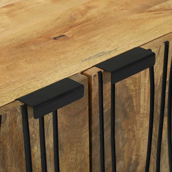 Sideboard Brun 60 x 33.5 x 75 cm Massivt mangotræ