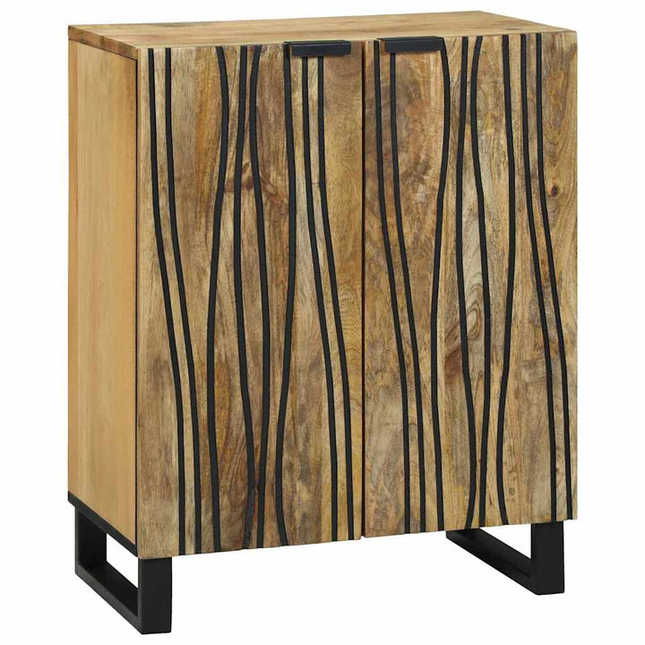 Sideboard Brun 60 x 33.5 x 75 cm Massivt mangotræ