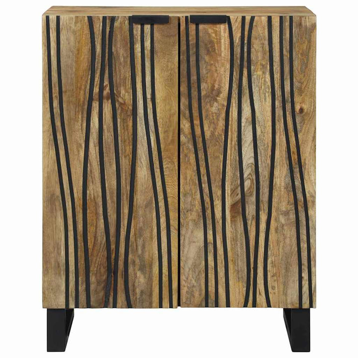 Sideboard Brun 60 x 33.5 x 75 cm Massivt mangotræ