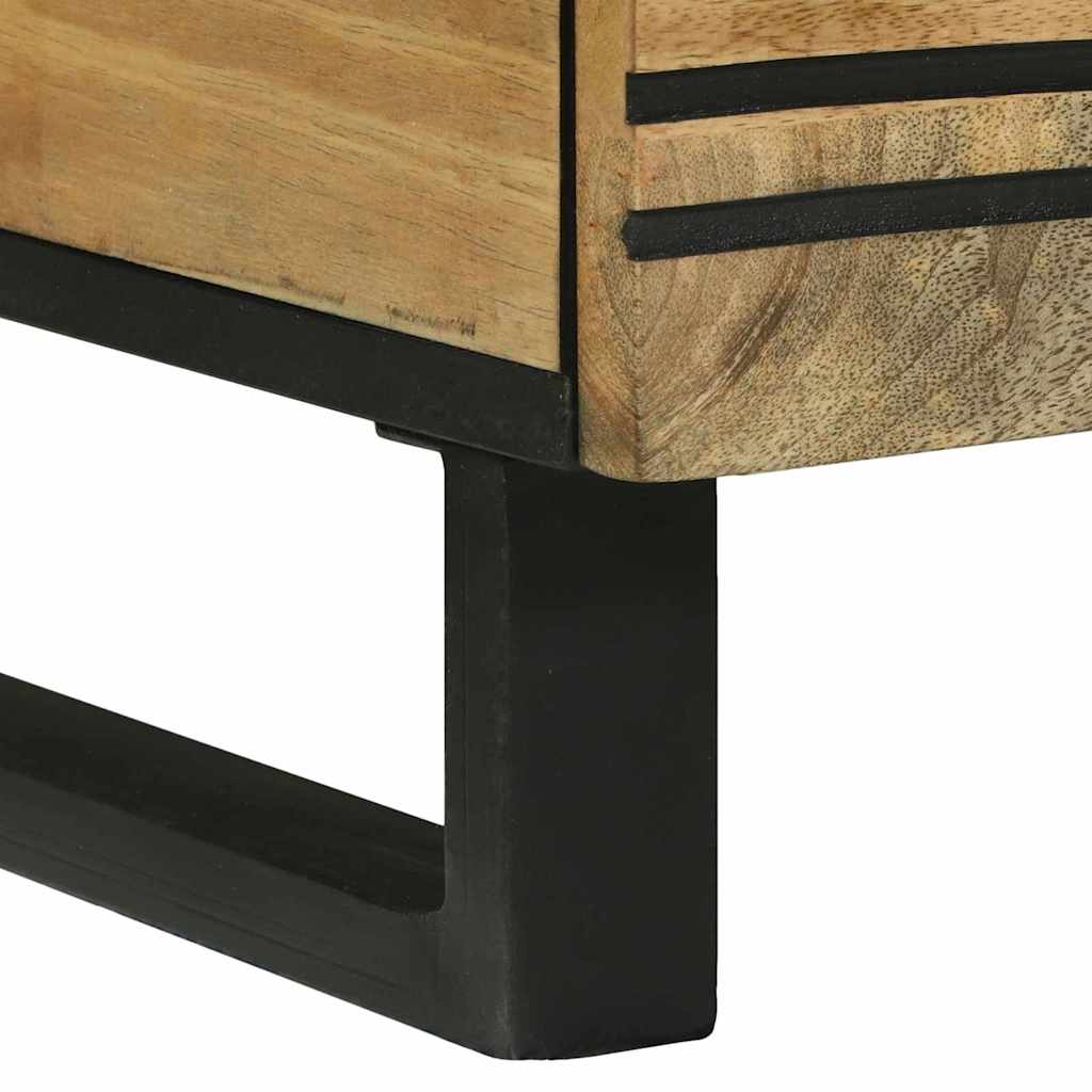 Sofabord Brun og sort 100 x 54 x 40 cm