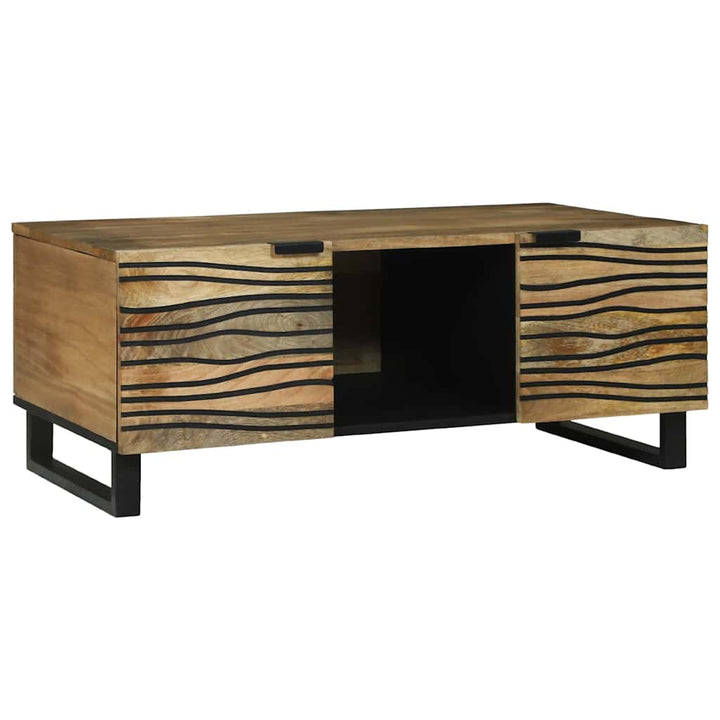 Sofabord Brun og sort 100 x 54 x 40 cm