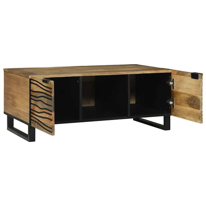 Sofabord Brun og sort 100 x 54 x 40 cm