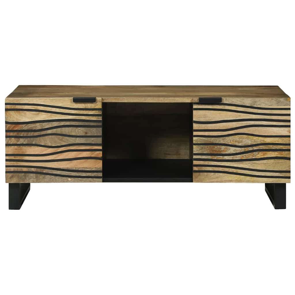 Sofabord Brun og sort 100 x 54 x 40 cm