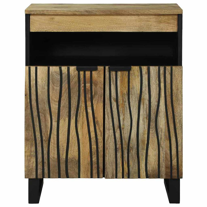 Sideboard Brun 60 x 33 x 75 cm Massivt mangotræ