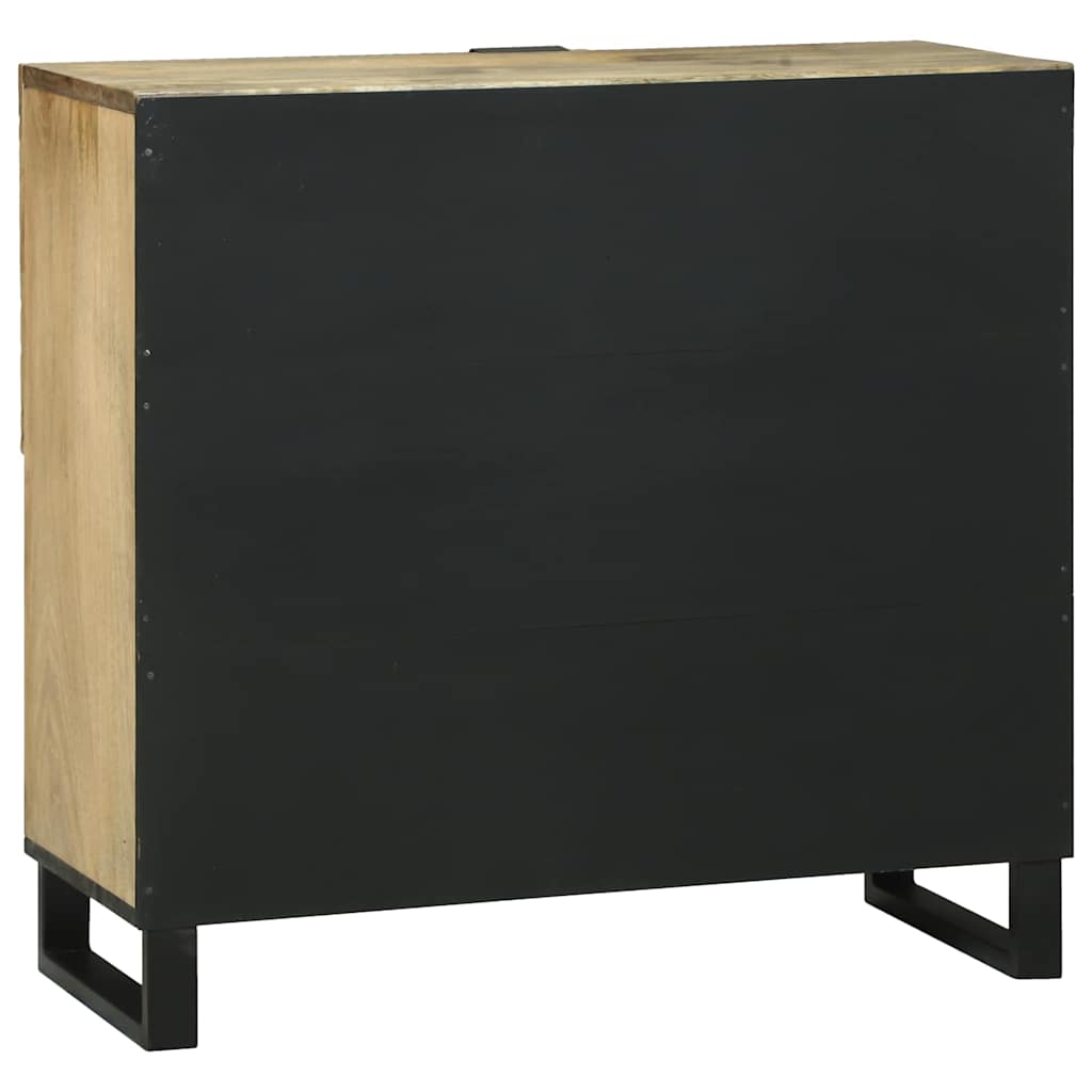 Sideboard Brun 80 x 33 x 75 cm Massivt mangotræ