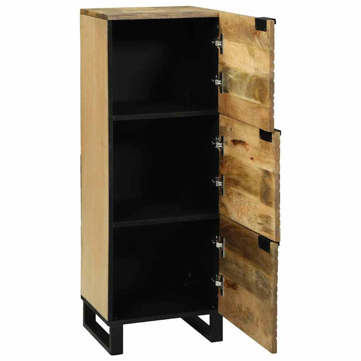 Highboard Brun 40 x 33 x 110 cm Massivt mangotræ
