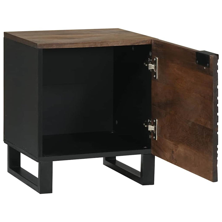Natskab 2 pcs Valnød 40 x 33 x 46 cm Massivt mangotræ
