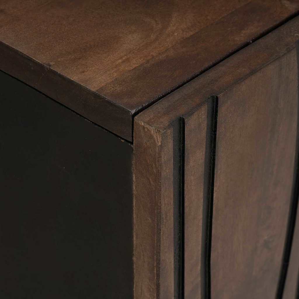 Sideboard Brun 60 x 33.5 x 75 cm Massivt mangotræ