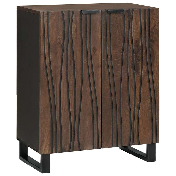 Sideboard Brun 60 x 33.5 x 75 cm Massivt mangotræ