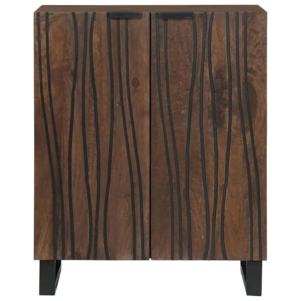 Sideboard Brun 60 x 33.5 x 75 cm Massivt mangotræ