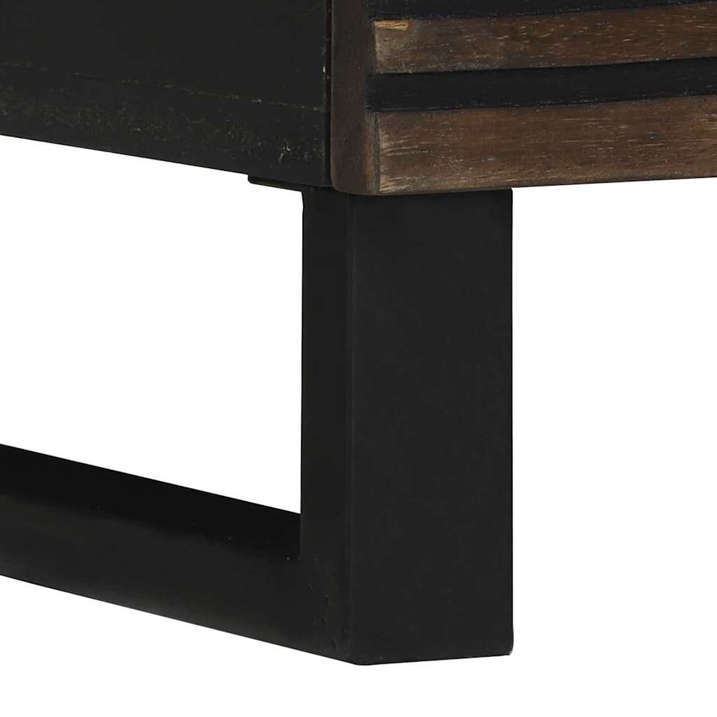 Natskab 2 pcs Valnød 40 x 33 x 46 cm Massivt mangotræ