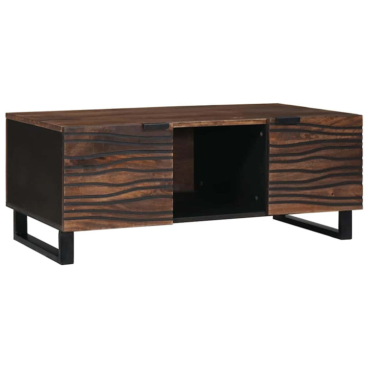 Sofabord Brun og sort 100 x 54 x 40 cm