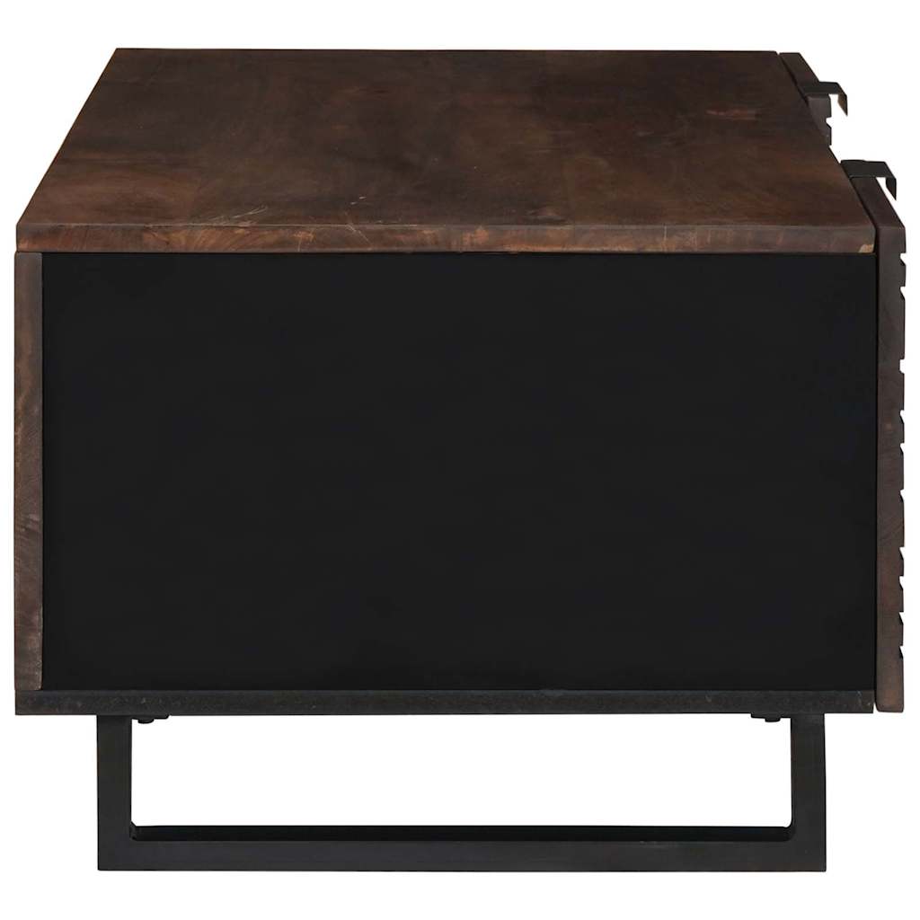 Sofabord Brun og sort 100 x 54 x 40 cm