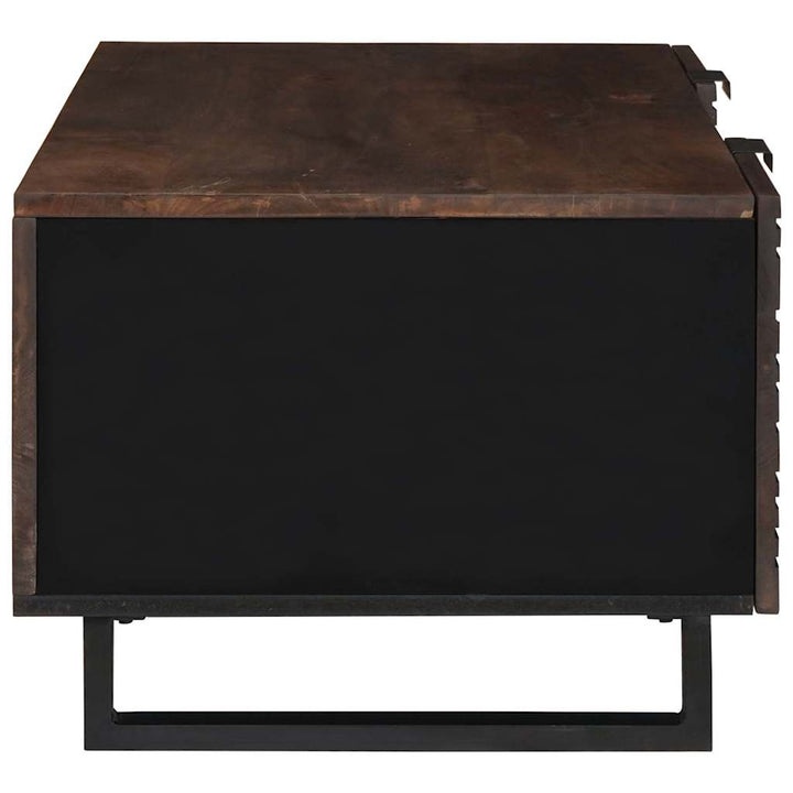 Sofabord Brun og sort 100 x 54 x 40 cm