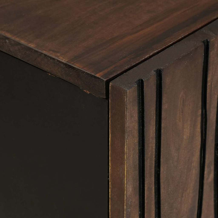 Skab Brun 90 x 33 x 75 cm Massivt mangotræ