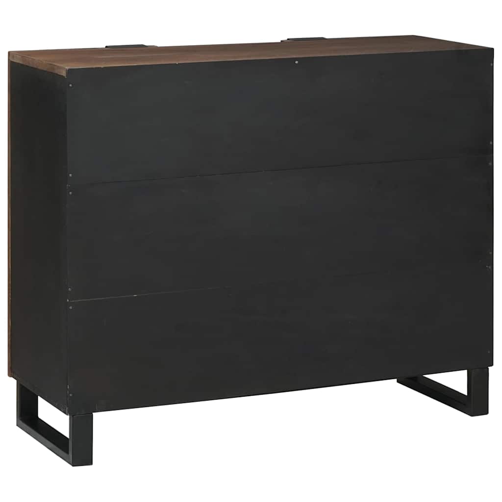 Skab Brun 90 x 33 x 75 cm Massivt mangotræ