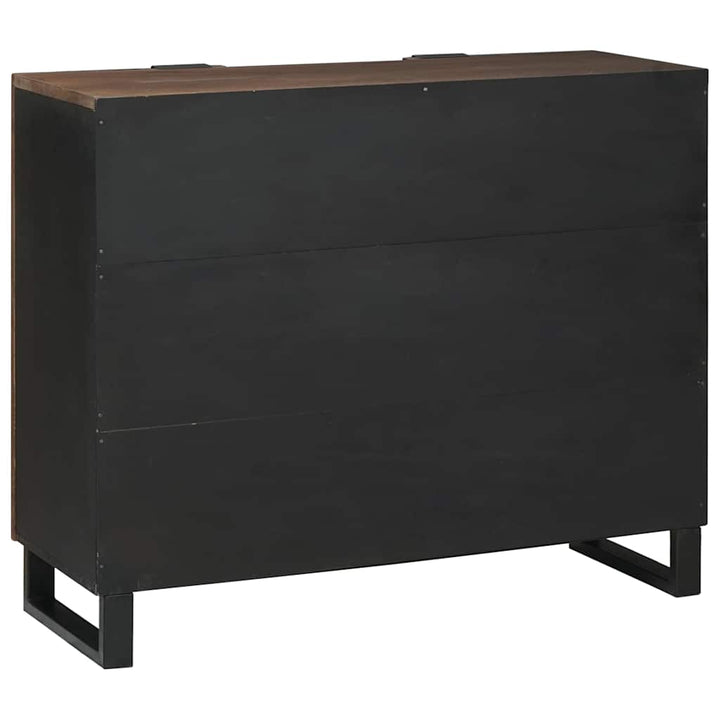 Skab Brun 90 x 33 x 75 cm Massivt mangotræ
