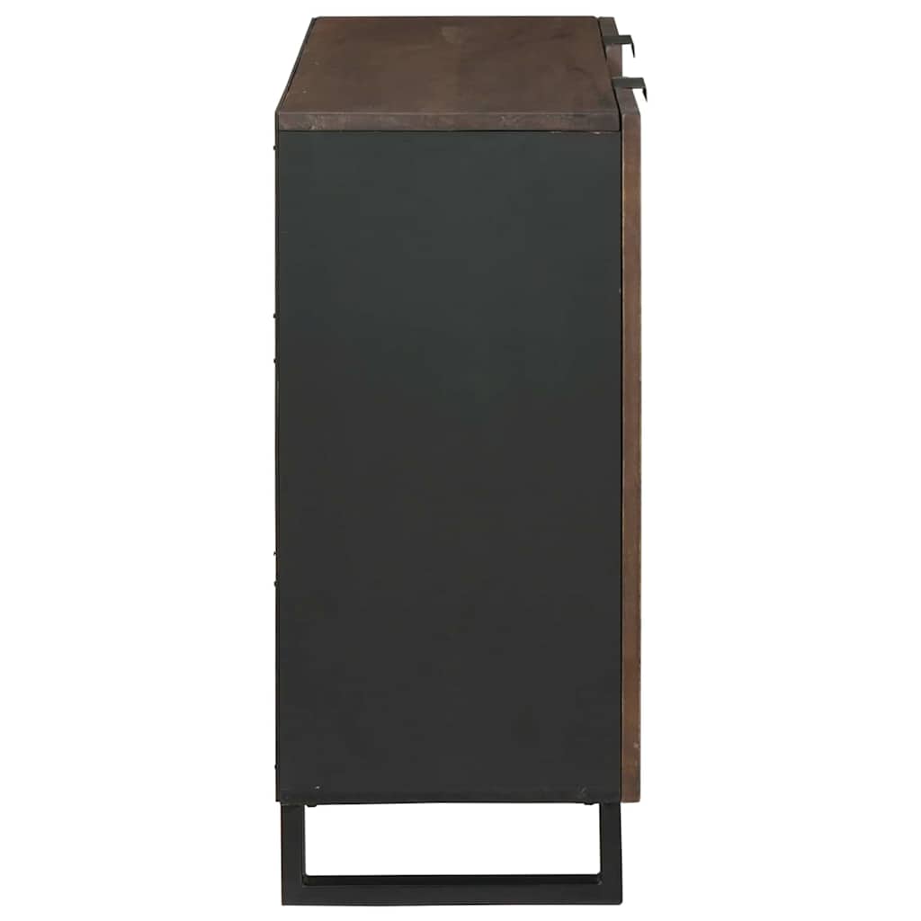 Skab Brun 90 x 33 x 75 cm Massivt mangotræ