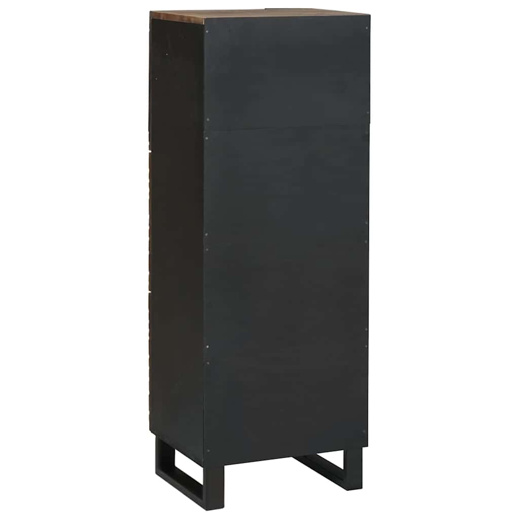 Highboard Brun 40 x 33 x 110 cm Massivt mangotræ