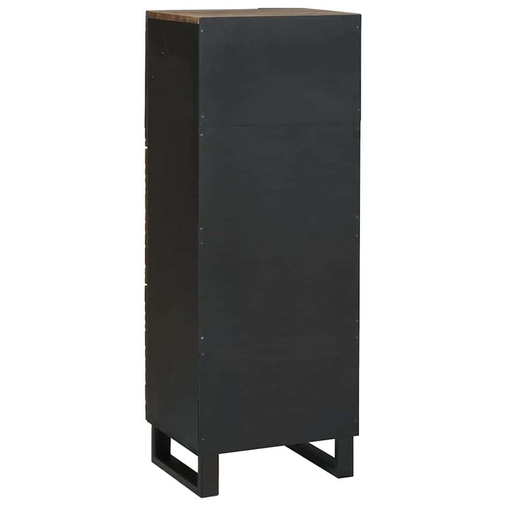 Highboard Brun 40 x 33 x 110 cm Massivt mangotræ