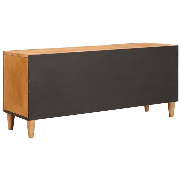 TV-skab med hylde Lysebrun 105 x 33 x 46 cm Massivt mangotræ