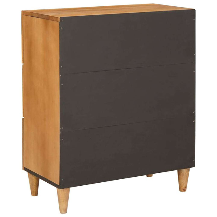 Sideboard med skuffe Lysebrun 60 x 33 x 75 cm Massivt mangotræ