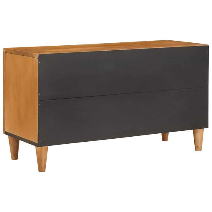 TV-skab med hylde Lysebrun 80 x 33 x 46 cm Massivt mangotræ