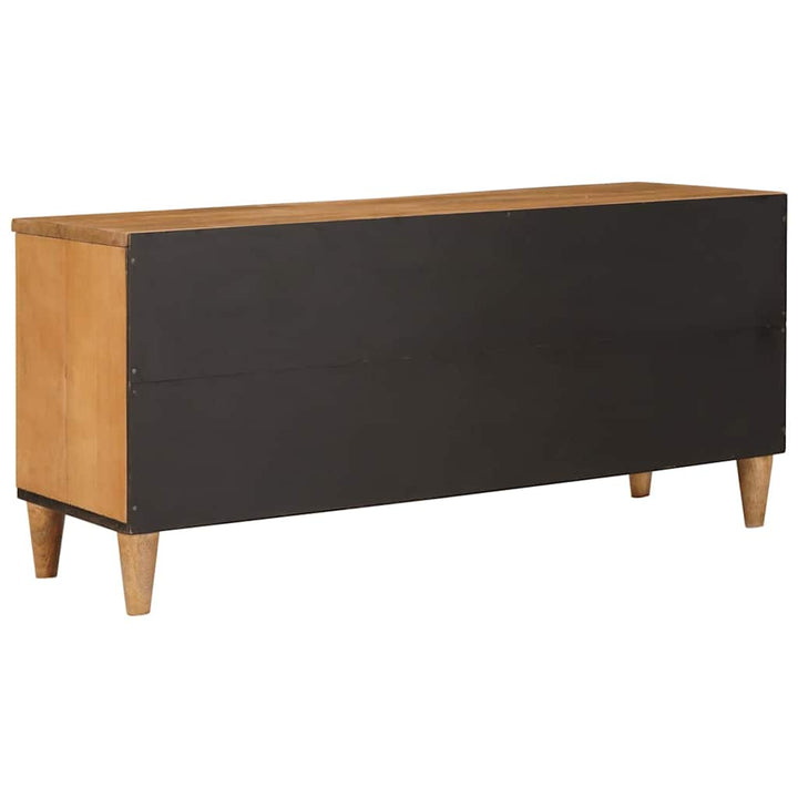 TV-skab med skuffe Lysebrun 105 x 33 x 46 cm Massivt mangotræ