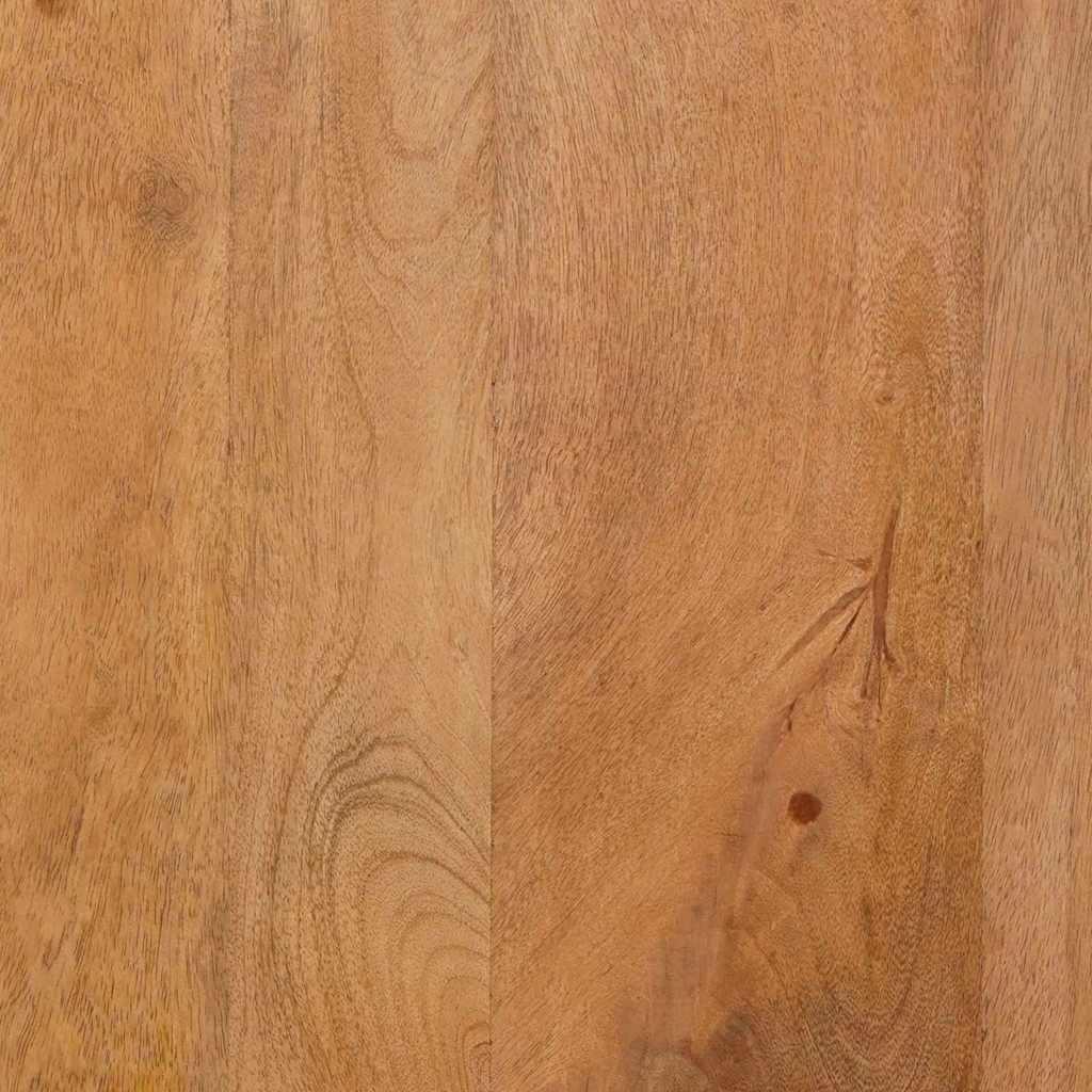 Highboard med hylde Lysebrun 40 x 33 x 110 cm Massivt mangotræ