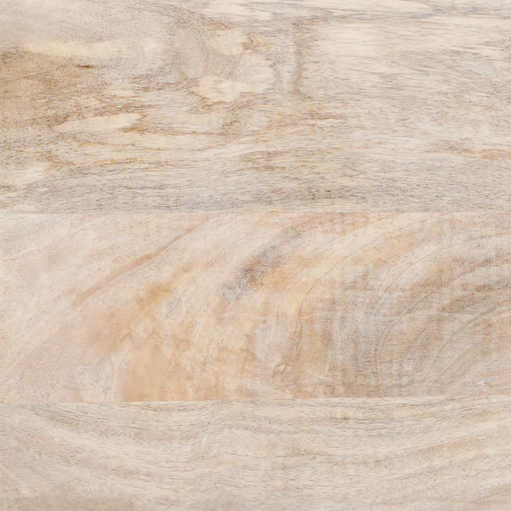 TV-skab med skuffe Hvid 70 x 33 x 46 cm Massivt mangotræ
