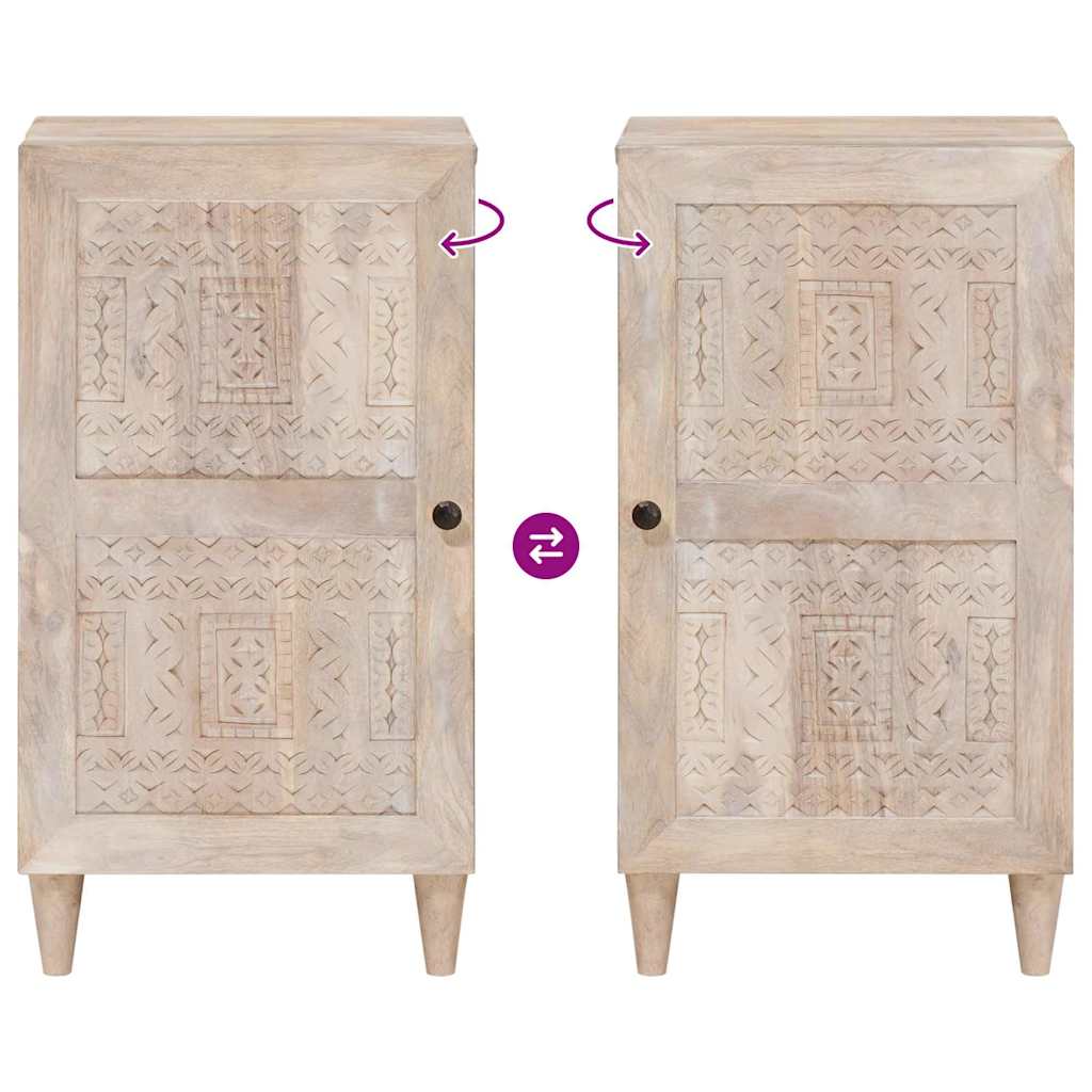 Sideboard Hvid 33.5 x 40 x 75 cm