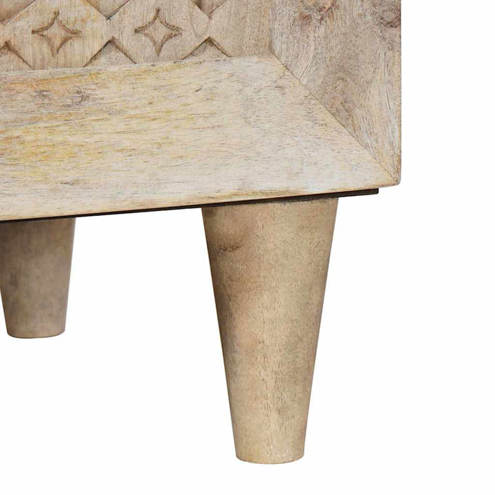 Sideboard Hvid 33,5 x 80 x 75 cm