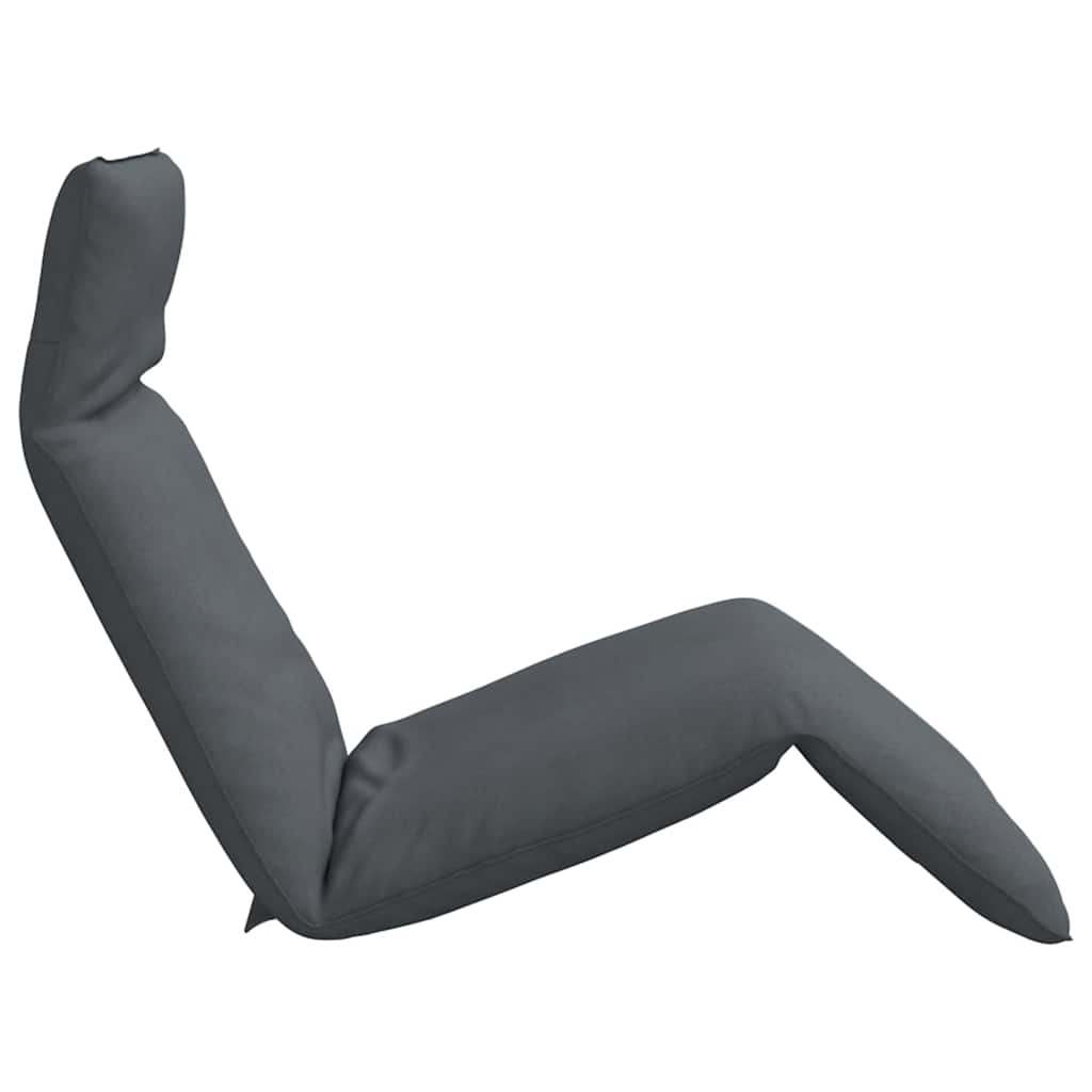 foldbar liggestol 175x54x8,5 cm oxfordstof antracitgrå