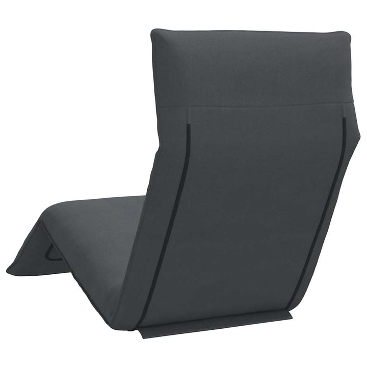foldbar liggestol 175x54x8,5 cm oxfordstof antracitgrå