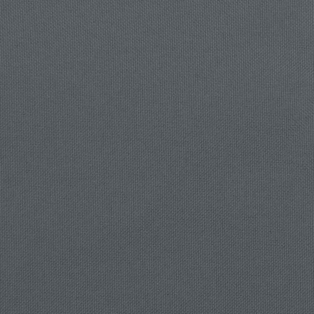 foldbar liggestol 175x54x8,5 cm oxfordstof antracitgrå