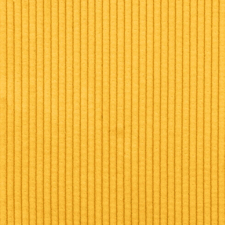 sofastol med armlæn 54 cm fløjlsstof lysegul