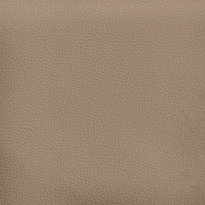 sofastol med armlæn 54 cm kunstlæder cappuccino