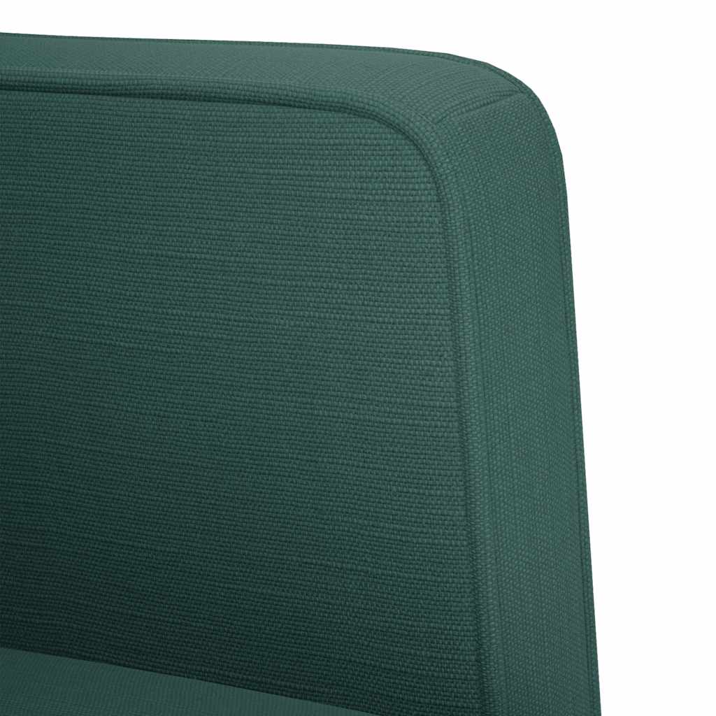 sofastol med armlæn 53 cm stof mørkegrøn