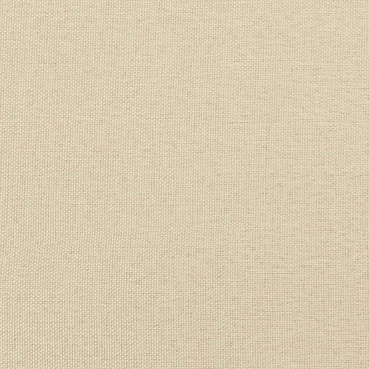 sofastol med armlæn 53 cm stof cremefarvet