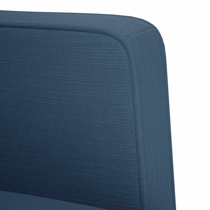 sofastol med armlæn 53 cm stof blå
