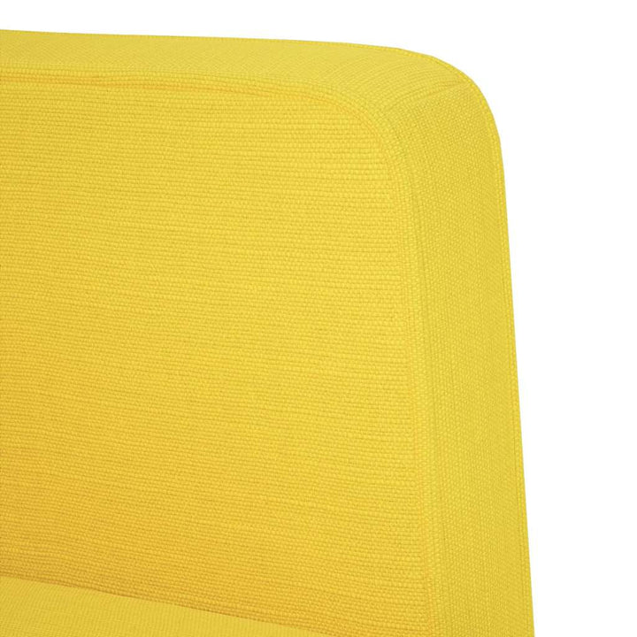 sofastol med armlæn 53 cm stof lysegul