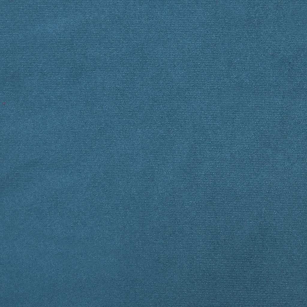 sofastol med armlæn 54 cm fløjl blå