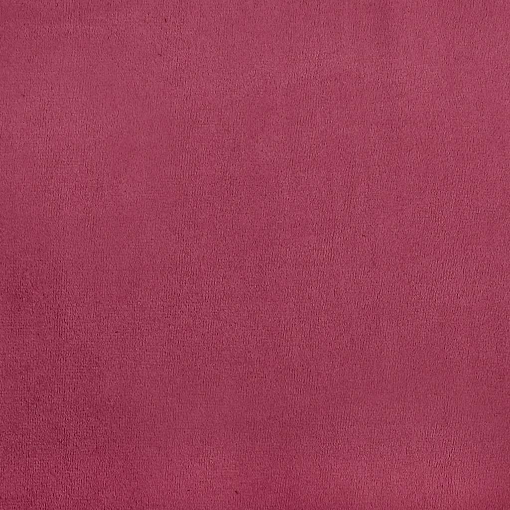 sofastol med armlæn 54 cm fløjl vinrød