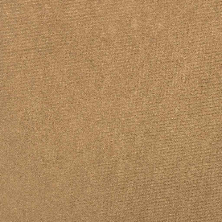 sofastol med armlæn 55 cm fløjl brun