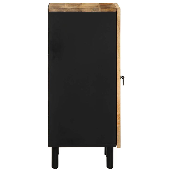 skænk 40x33,5x75 cm massivt ru mangotræ