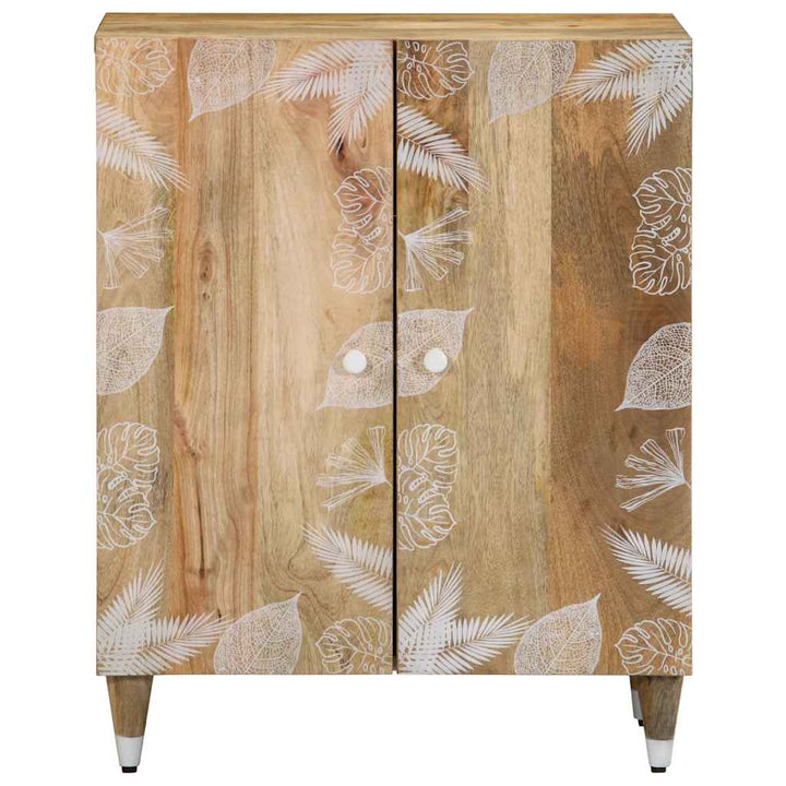 skænk 60x33,5x75 cm massivt mangotræ