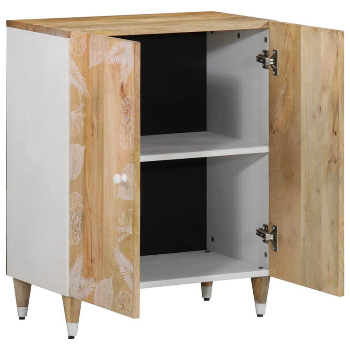 skænk 60x33,5x75 cm massivt mangotræ