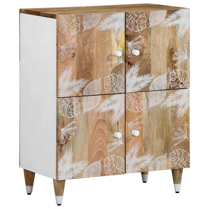 skænk 60x33,5x75 cm massivt mangotræ