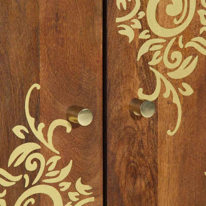 Sideboard Brun 60 x 33.5 x 75 cm Massivt mangotræ