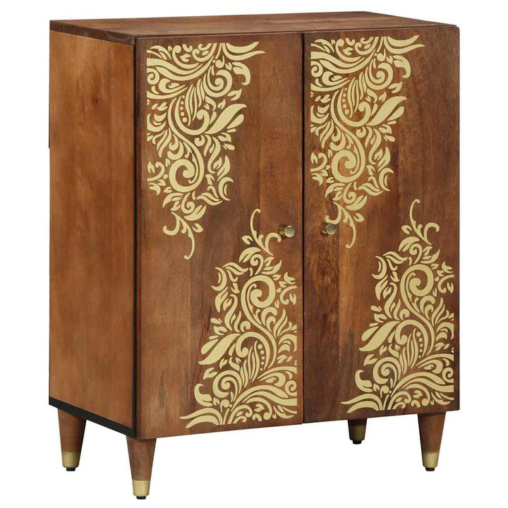 Sideboard Brun 60 x 33.5 x 75 cm Massivt mangotræ